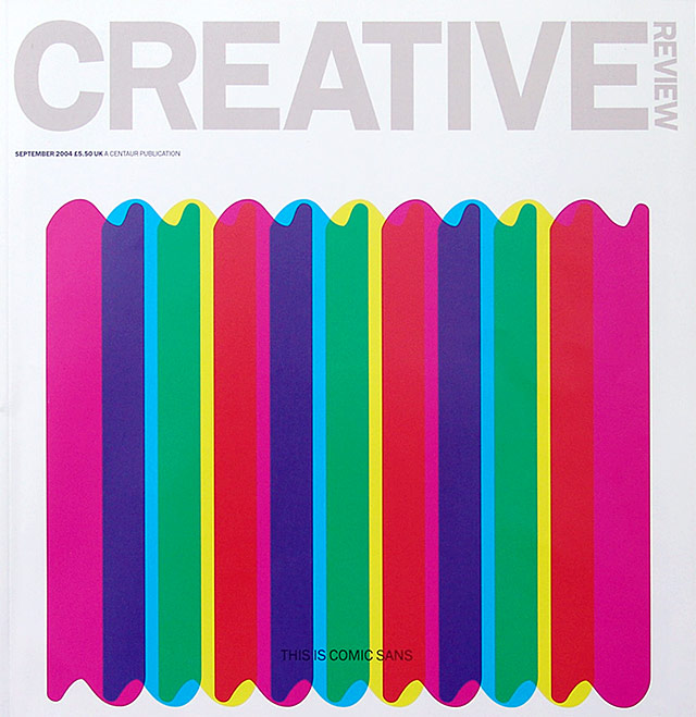 Creative Review cover 2004/09