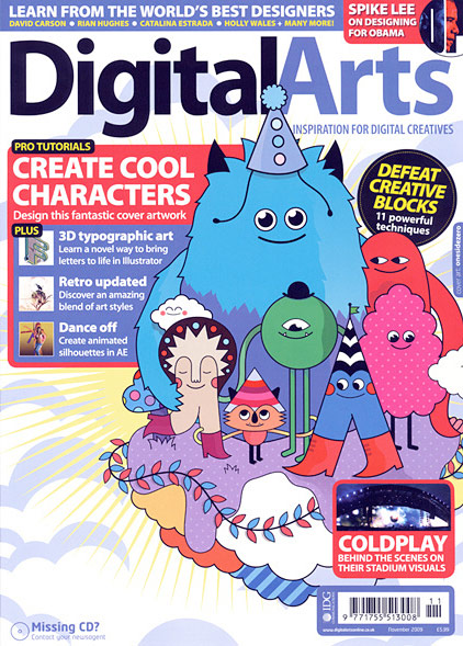 Digital Arts, November 2009