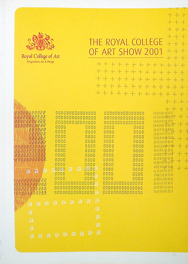 RCA, The Show catalogue, 2001